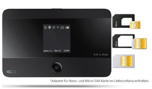 günstiger WLAN Hotspot Router TP-LINK M7350