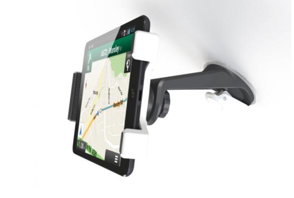 gute Tablethalterung im Auto LKW Wohnmobil für iPad, Samsung, Windows Tablet