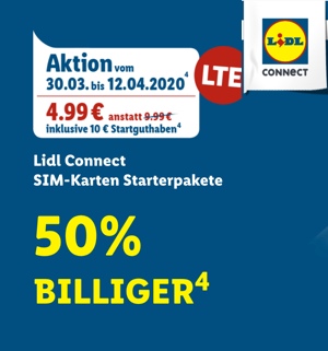 Lidl Connect Anschluss günstiger 