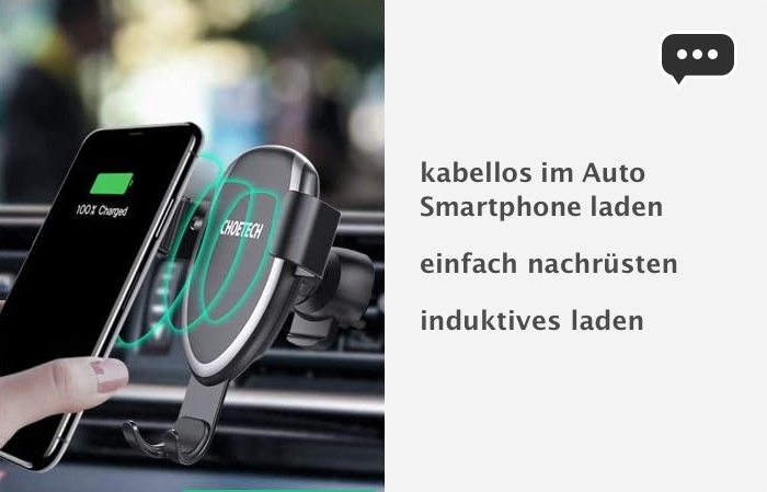 induktives laden im Auto nachrüsten