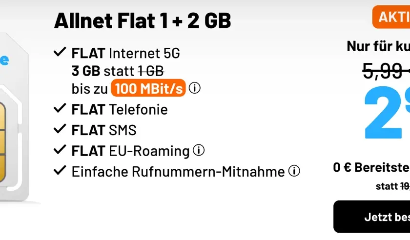 3 GB Handytarif